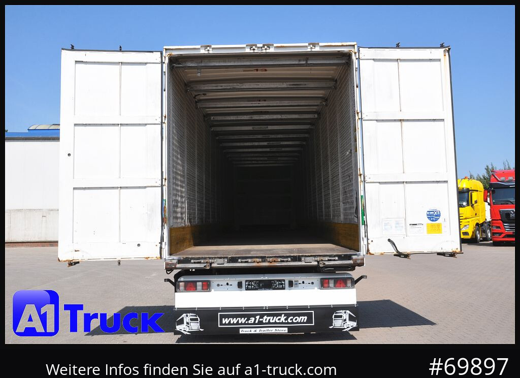 KRONE SDK 27, Koffer, 1 Vorbesitzer, Doppelstock, TÜV9-2025 - Затворена каросерия полуремарке: снимка 2 KRONE SDK 27, Koffer, 1 Vorbesitzer, Doppelstock, TÜV9-2025 - Затворена каросерия полуремарке: снимка 2