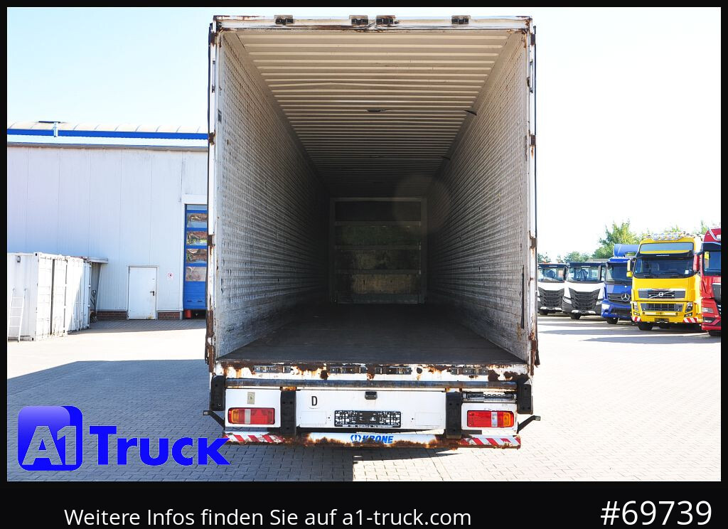 KRONE SDK 27, Koffer, Textil, 1 Vorbesitzer - Затворена каросерия полуремарке: снимка 3 KRONE SDK 27, Koffer, Textil, 1 Vorbesitzer - Затворена каросерия полуремарке: снимка 3