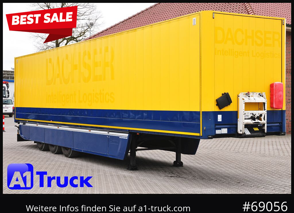 KRONE SDK 27, Textil, Doppelstock Safe Liner TÜV 11/2026 - Затворена каросерия полуремарке: снимка 1 KRONE SDK 27, Textil, Doppelstock Safe Liner TÜV 11/2026 - Затворена каросерия полуремарке: снимка 1