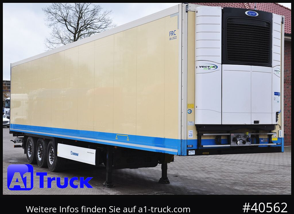 KRONE SDR 27 Carrier 1950 Mt. Doppelstock Lift,TÜV 07/2026 - Рефрижератор полуремарке: снимка 1 KRONE SDR 27 Carrier 1950 Mt. Doppelstock Lift,TÜV 07/2026 - Рефрижератор полуремарке: снимка 1