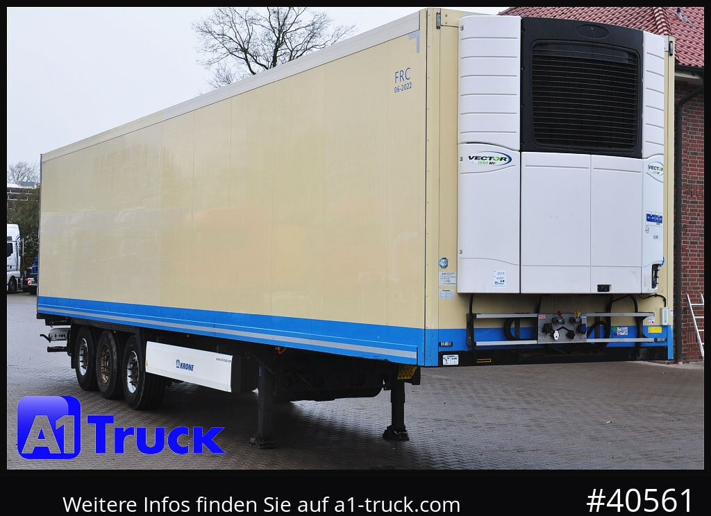KRONE SDR 27 Carrier 1950 Mt. Doppelstock Lift,TÜV 07/2026 - Рефрижератор полуремарке: снимка 1 KRONE SDR 27 Carrier 1950 Mt. Doppelstock Lift,TÜV 07/2026 - Рефрижератор полуремарке: снимка 1