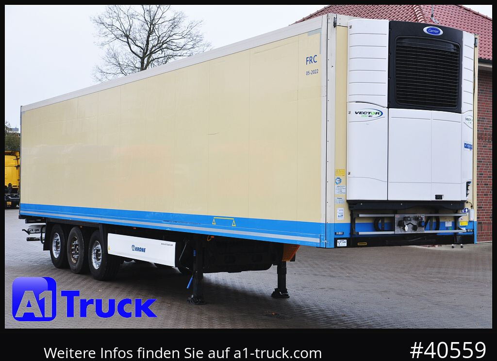 KRONE SDR 27 Carrier 1950 Mt. Doppelstock Lift,TÜV 08/2026 - Рефрижератор полуремарке: снимка 1 KRONE SDR 27 Carrier 1950 Mt. Doppelstock Lift,TÜV 08/2026 - Рефрижератор полуремарке: снимка 1