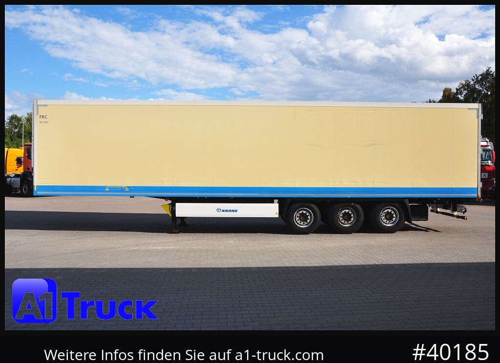 Рефрижератор полуремарке KRONE SDR 27 Carrier 1950 Mt. TÜR Defekt: снимка 14 Рефрижератор полуремарке KRONE SDR 27 Carrier 1950 Mt. TÜR Defekt: снимка 14