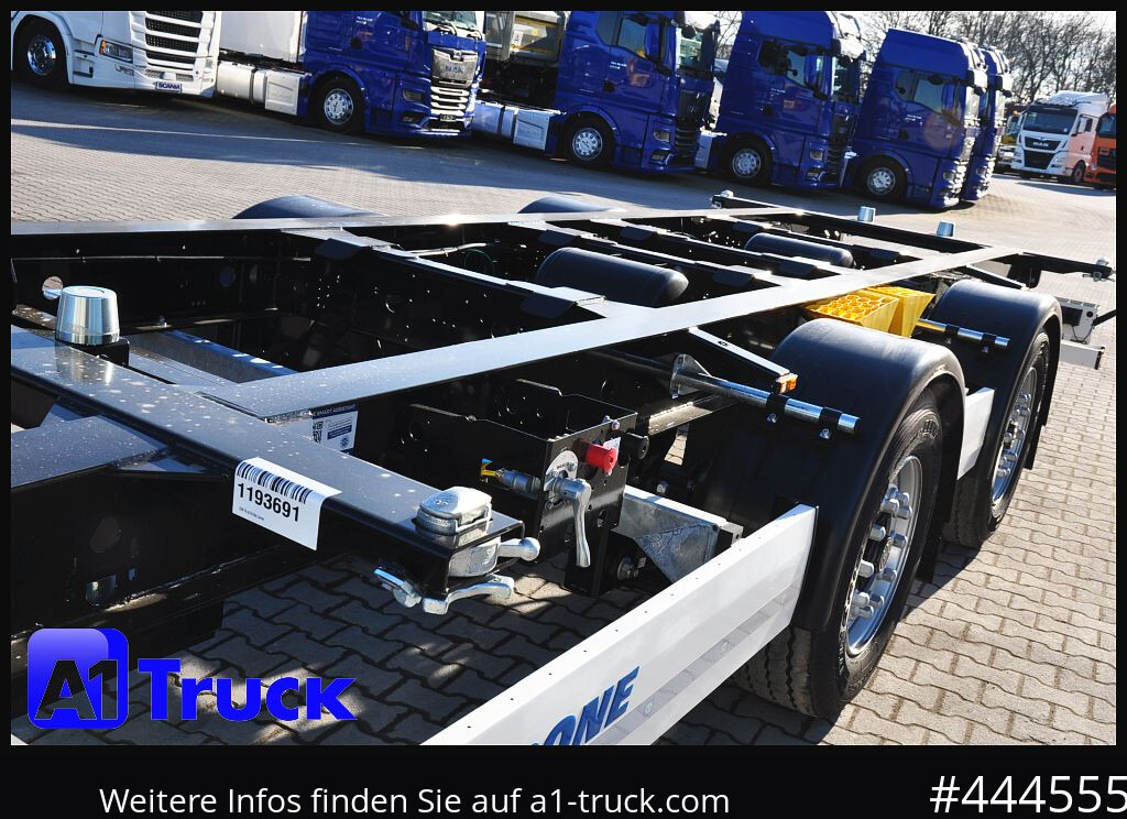 KRONE Tandem, MIDI, für 1120mm + 1320mm, SOFORT, NEU - Контейнеровоз/ Сменна каросерия ремарке: снимка 2 KRONE Tandem, MIDI, für 1120mm + 1320mm, SOFORT, NEU - Контейнеровоз/ Сменна каросерия ремарке: снимка 2
