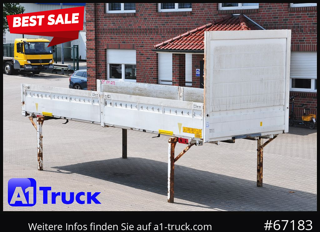 Брезентова каросерия KRONE WB 7.45, Bordwand, 1 Vorbesitzer: снимка 1