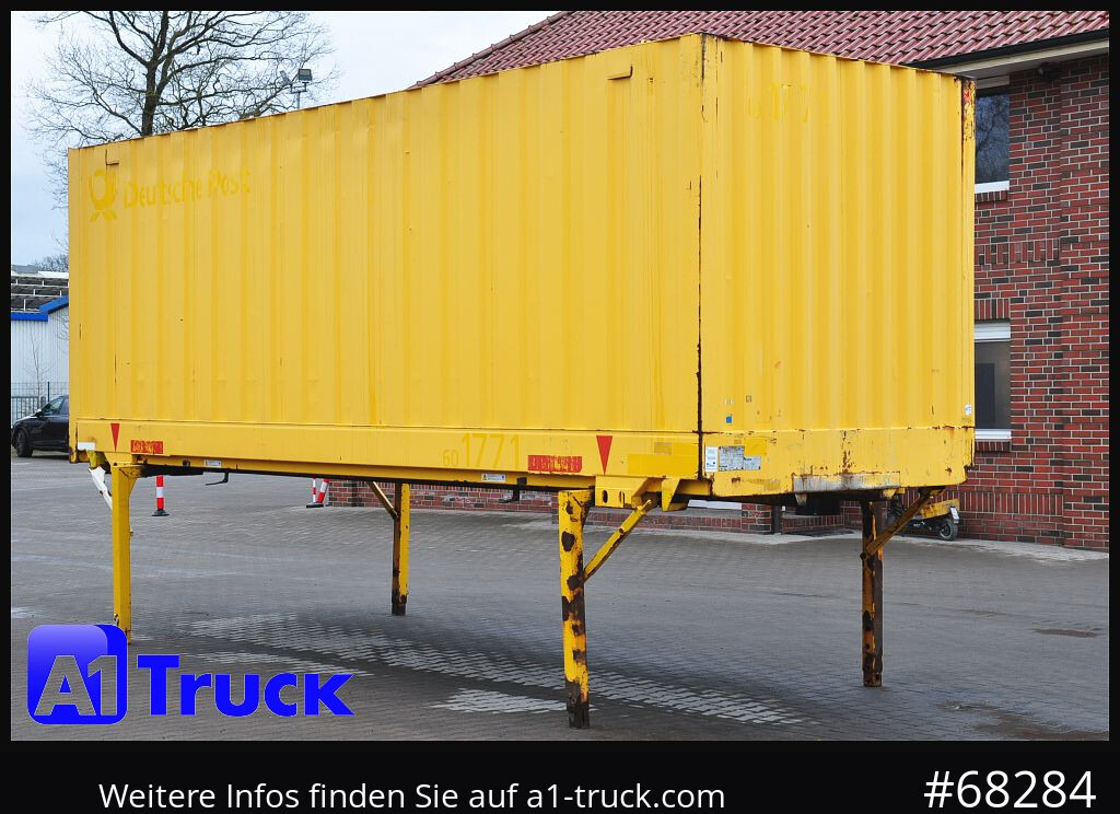 KRONE WB 7,45 Koffer, BDF Wechselbrücke 2530mm - Каросерия - фургон: снимка 1 KRONE WB 7,45 Koffer, BDF Wechselbrücke 2530mm - Каросерия - фургон: снимка 1