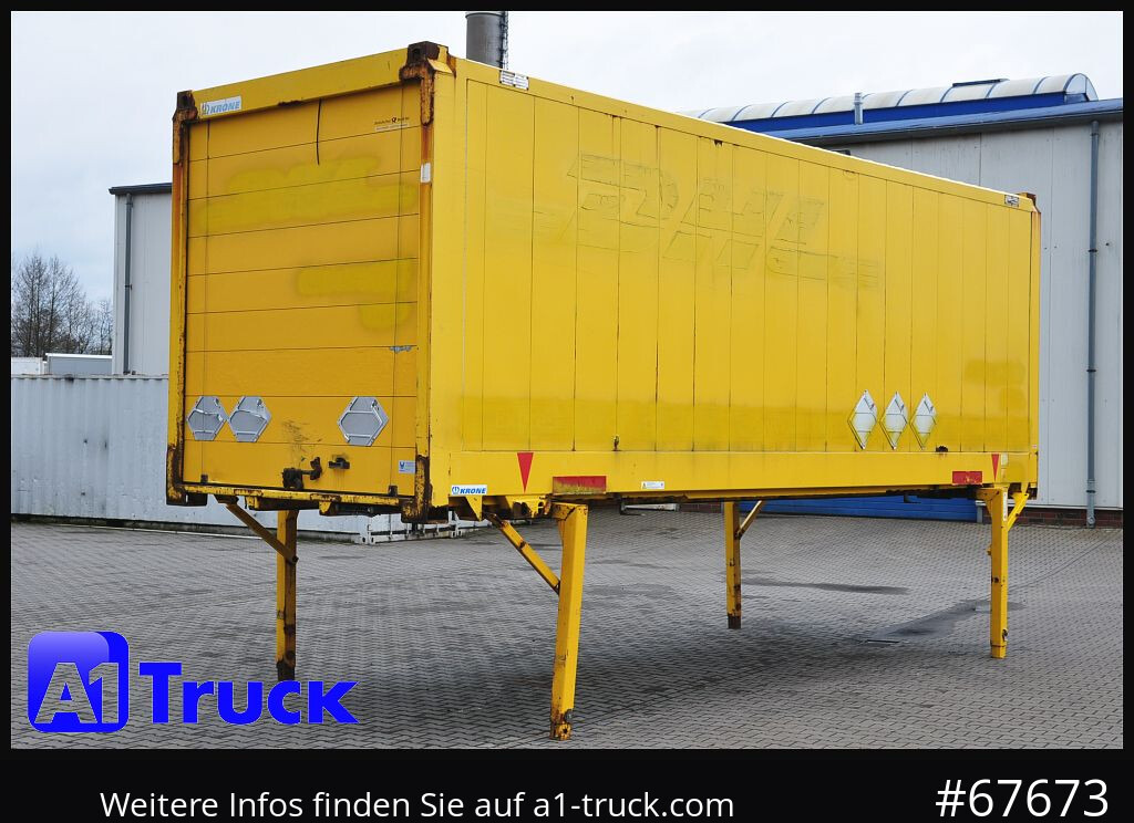 Каросерия - фургон KRONE WB 7,45  Koffer, BDF Wechselbrücke 2550mm: снимка 10