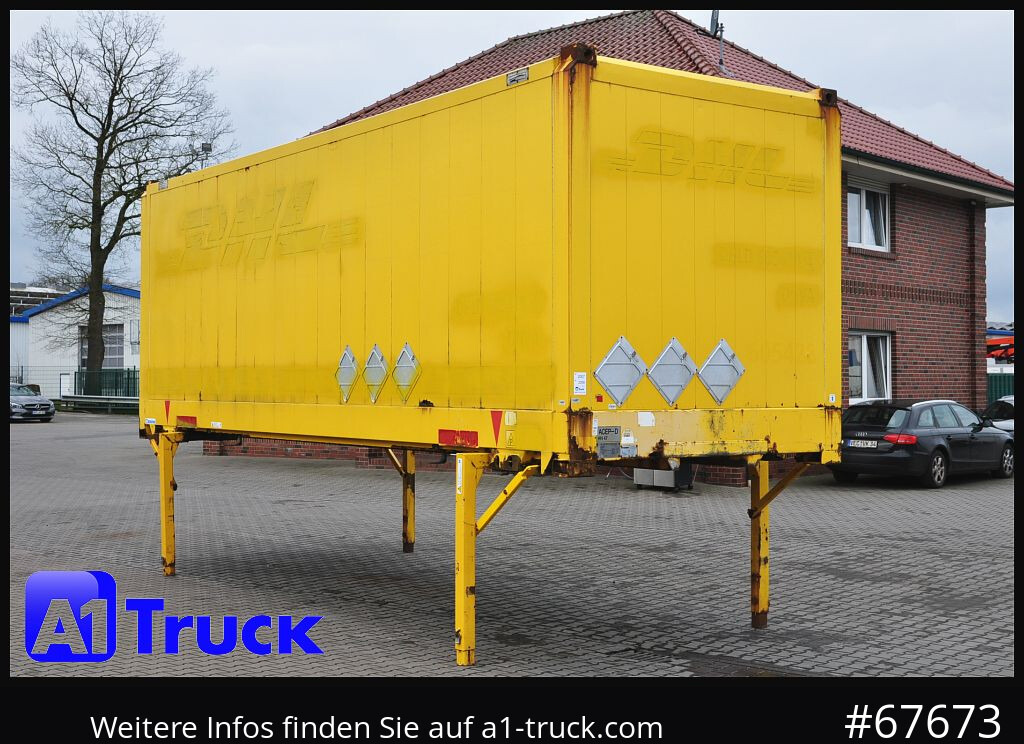 KRONE WB 7,45 Koffer, BDF Wechselbrücke 2550mm - Каросерия - фургон: снимка 1 KRONE WB 7,45 Koffer, BDF Wechselbrücke 2550mm - Каросерия - фургон: снимка 1