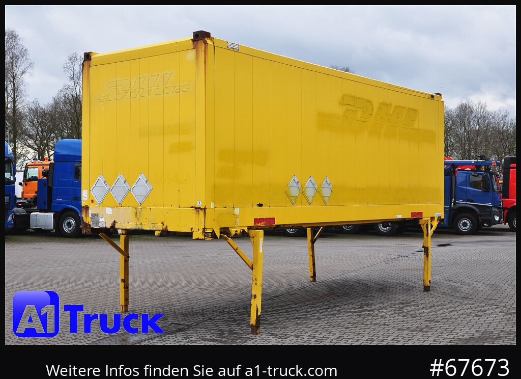 Каросерия - фургон KRONE WB 7,45  Koffer, BDF Wechselbrücke 2550mm: снимка 14