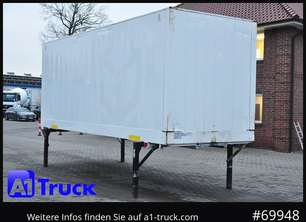 KRONE WB BDF 7,45 Koffer, 2800mm innen, Zurrösen - Каросерия - фургон: снимка 1 KRONE WB BDF 7,45 Koffer, 2800mm innen, Zurrösen - Каросерия - фургон: снимка 1