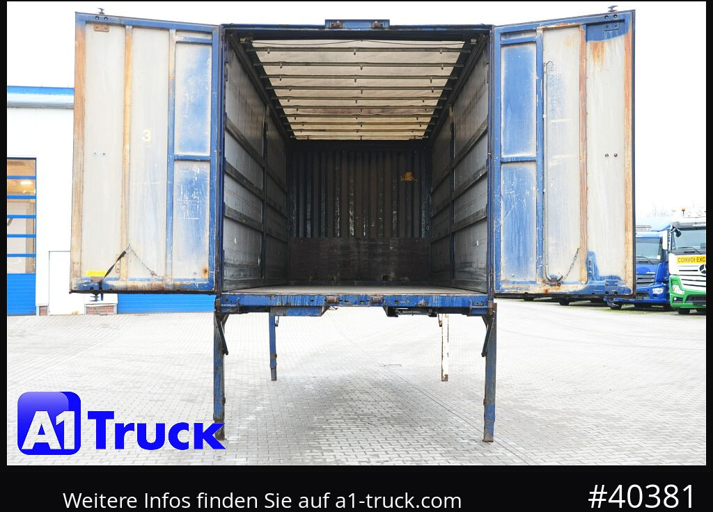 KRONE Wechselbrücke 7,45 neue Plane, Bordwand - Брезентова каросерия: снимка 2 KRONE Wechselbrücke 7,45 neue Plane, Bordwand - Брезентова каросерия: снимка 2