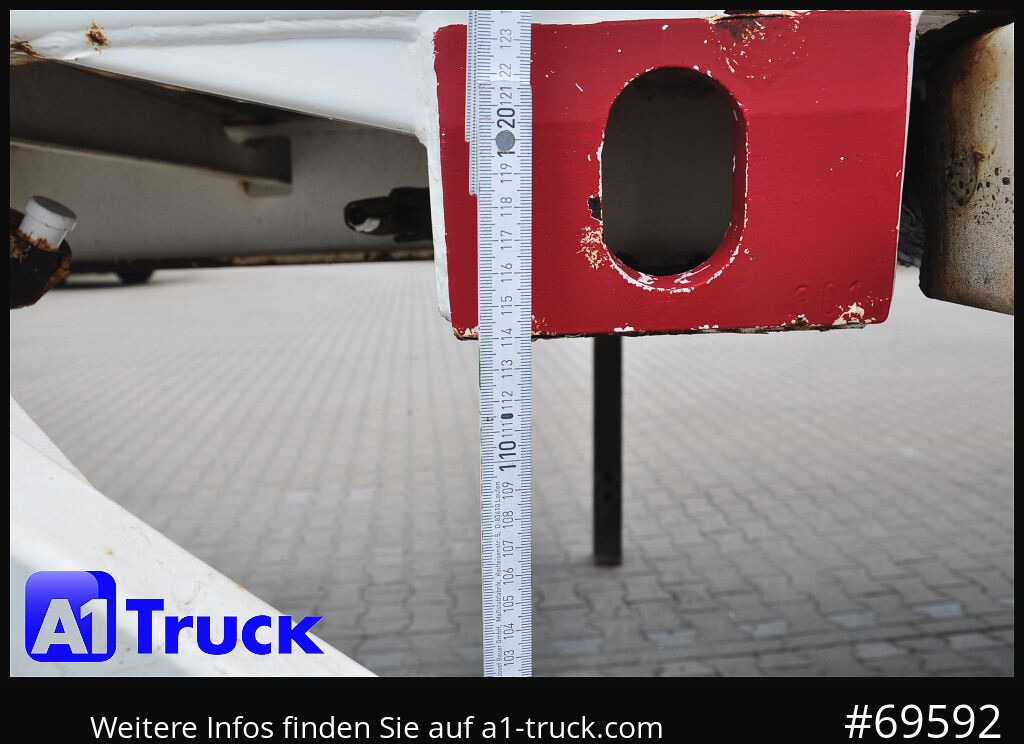 KRONE Wechselbrücke 7,82 ,, 2650mm innen - Брезентова каросерия: снимка 2 KRONE Wechselbrücke 7,82 ,, 2650mm innen - Брезентова каросерия: снимка 2