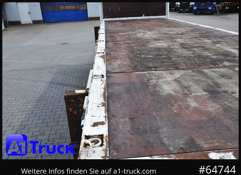 KRONE Wechselbrücke, Plattform, Plateau, 7,45 - Бордова каросерия: снимка 2 KRONE Wechselbrücke, Plattform, Plateau, 7,45 - Бордова каросерия: снимка 2