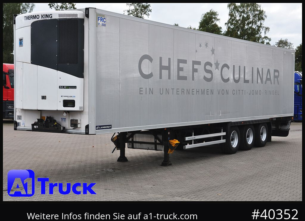 Рефрижератор полуремарке LAMBERT LVFS3, Thermo King, Bitemp., Liftachse,: снимка 13 Рефрижератор полуремарке LAMBERT LVFS3, Thermo King, Bitemp., Liftachse,: снимка 13