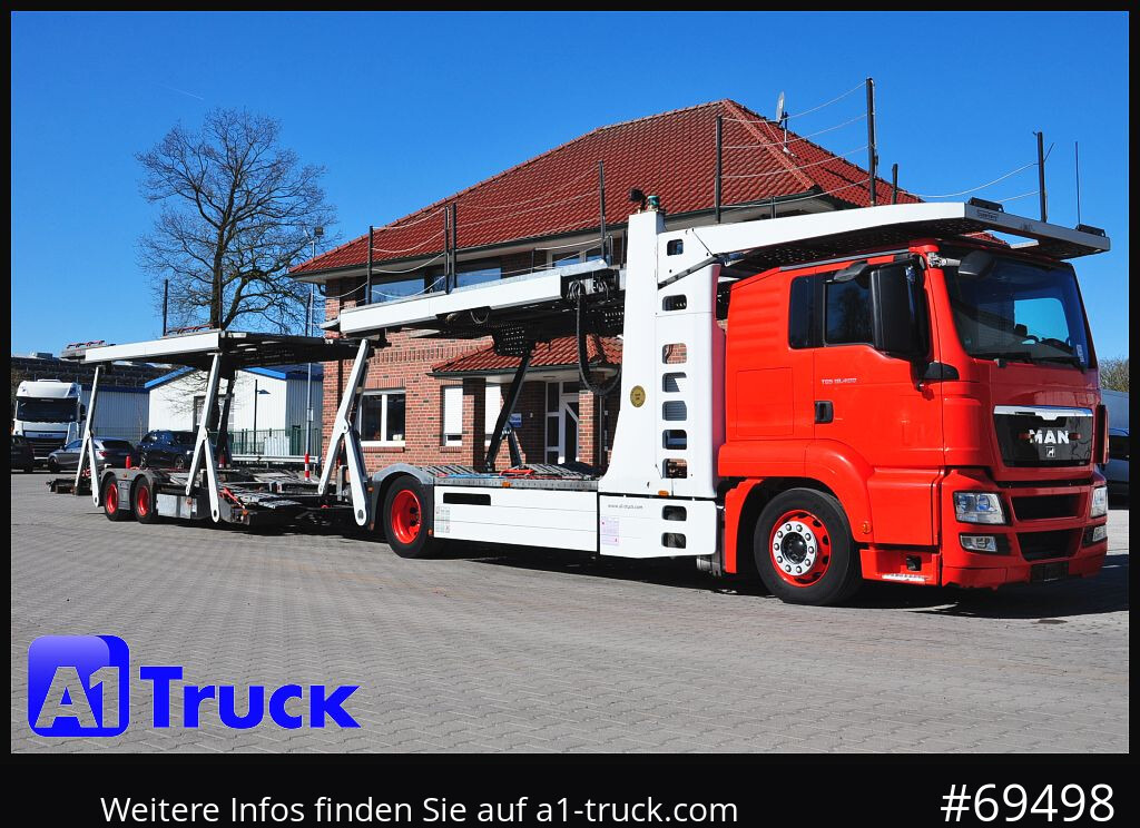 MAN 18.400 TGX, Autotransporter Kässbohrer, - Автовоз камион: снимка 1 MAN 18.400 TGX, Autotransporter Kässbohrer, - Автовоз камион: снимка 1