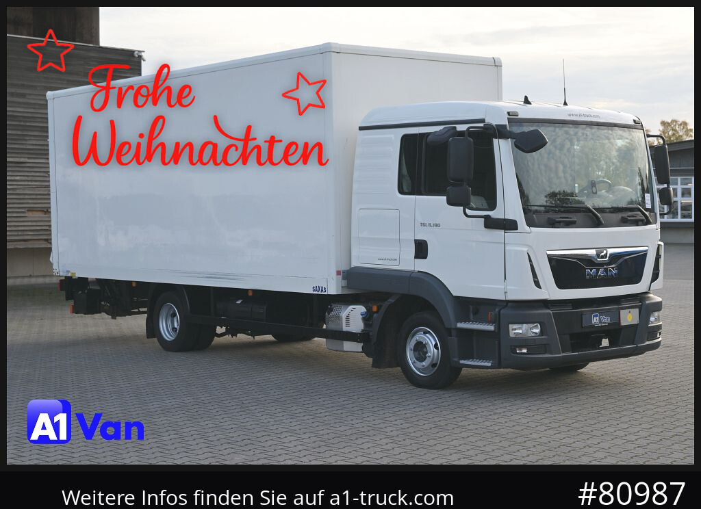 MAN TGL 8.190 4x2 L-Haus Schlafkabine - Лекотоварен автомобил фургон: снимка 1 MAN TGL 8.190 4x2 L-Haus Schlafkabine - Лекотоварен автомобил фургон: снимка 1