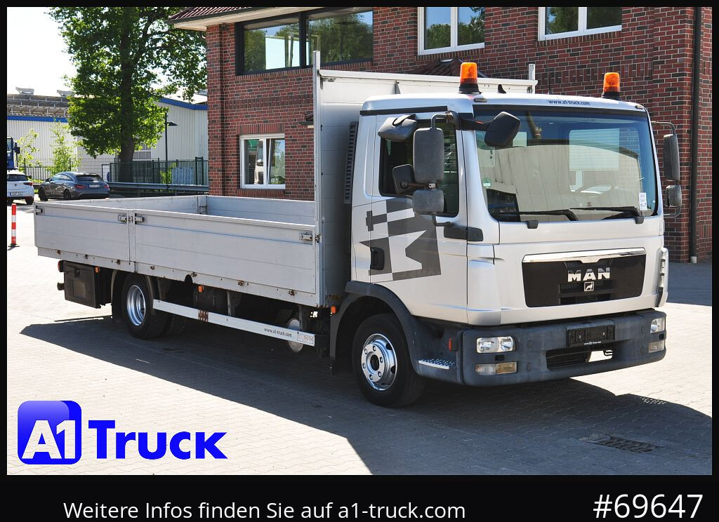 MAN TGL 8,220, Pritsche offen, L6400mm, AHK, - Бордови бус: снимка 1 MAN TGL 8,220, Pritsche offen, L6400mm, AHK, - Бордови бус: снимка 1