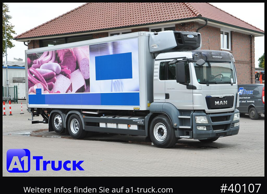 MAN TGS 26.360, Carrier 1150 Rolltor+ LBW, Lift - Рефрижератор камион: снимка 1 MAN TGS 26.360, Carrier 1150 Rolltor+ LBW, Lift - Рефрижератор камион: снимка 1