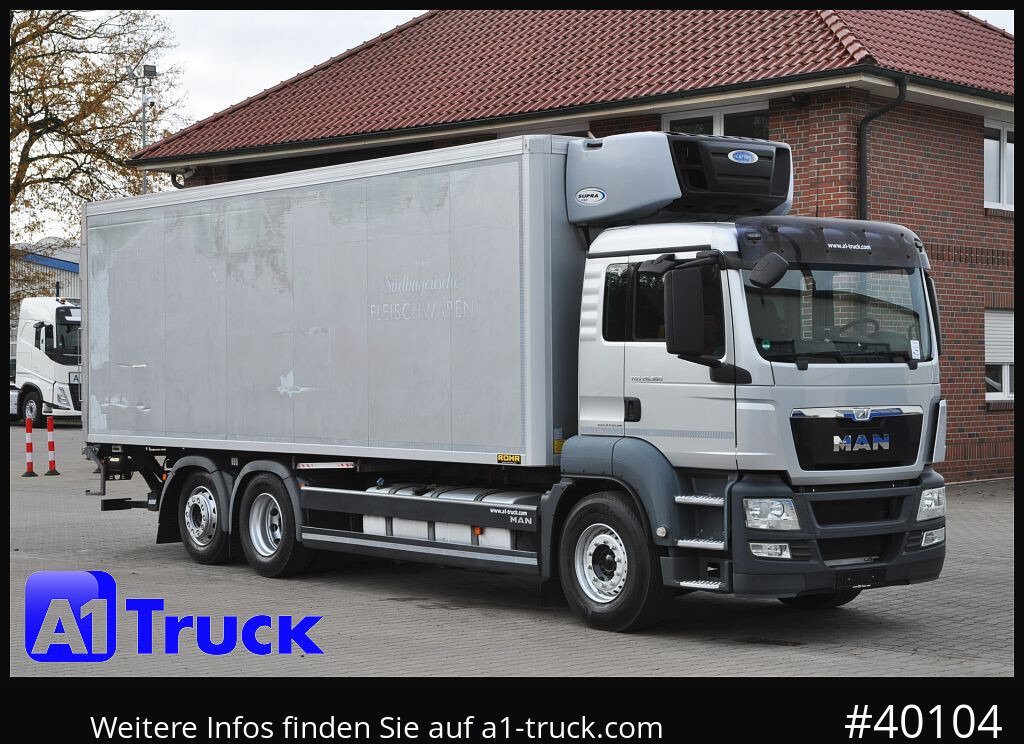 MAN TGS 26.360, Carrier 1150 Rolltor+ LBW, Liftachse, - Рефрижератор камион: снимка 1 MAN TGS 26.360, Carrier 1150 Rolltor+ LBW, Liftachse, - Рефрижератор камион: снимка 1