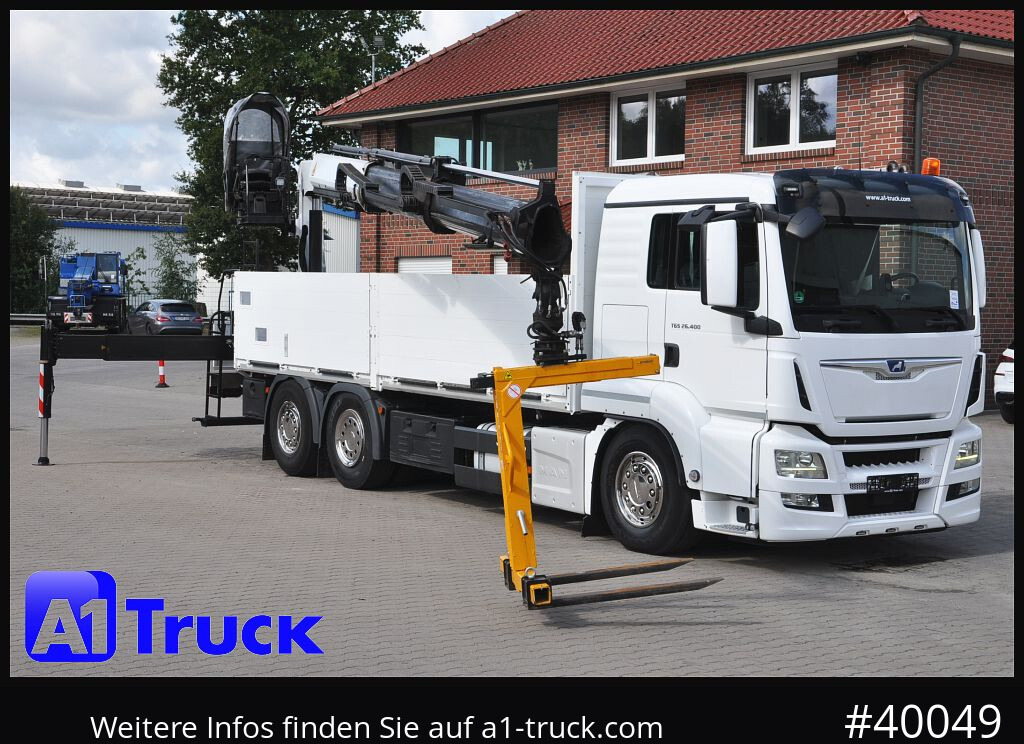 MAN TGS 26.400, Palfinger,PK 20005, Lift-Lenk - Камион с кран, Бордови камион: снимка 1 MAN TGS 26.400, Palfinger,PK 20005, Lift-Lenk - Камион с кран, Бордови камион: снимка 1