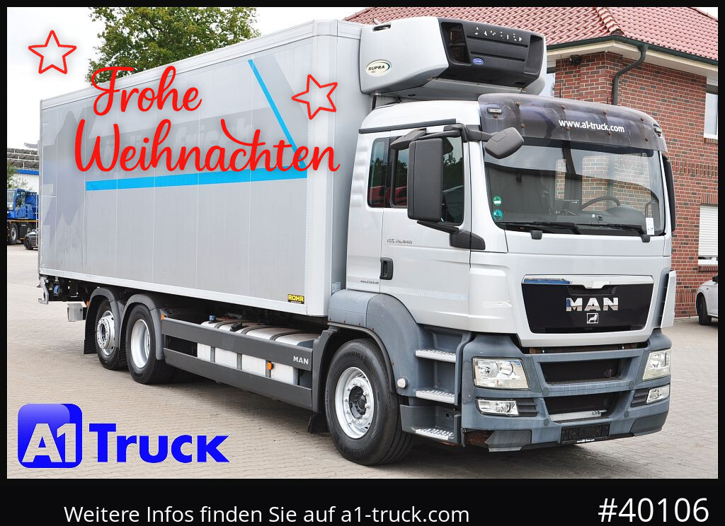 MAN TGS 26.440, Carrier 850 Rolltor+ LBW, Lift - Рефрижератор камион: снимка 1 MAN TGS 26.440, Carrier 850 Rolltor+ LBW, Lift - Рефрижератор камион: снимка 1