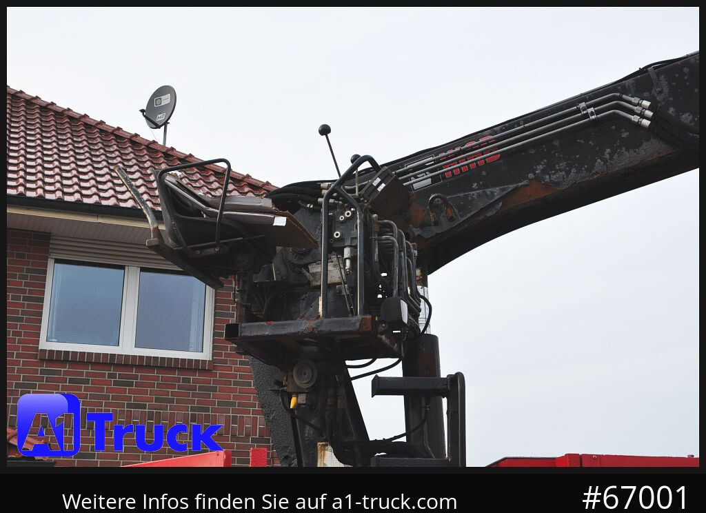 Камион с кран, Бордови камион MAN TGX 26.400, Hiab Kran, Lenk-Liftachse,: снимка 13
