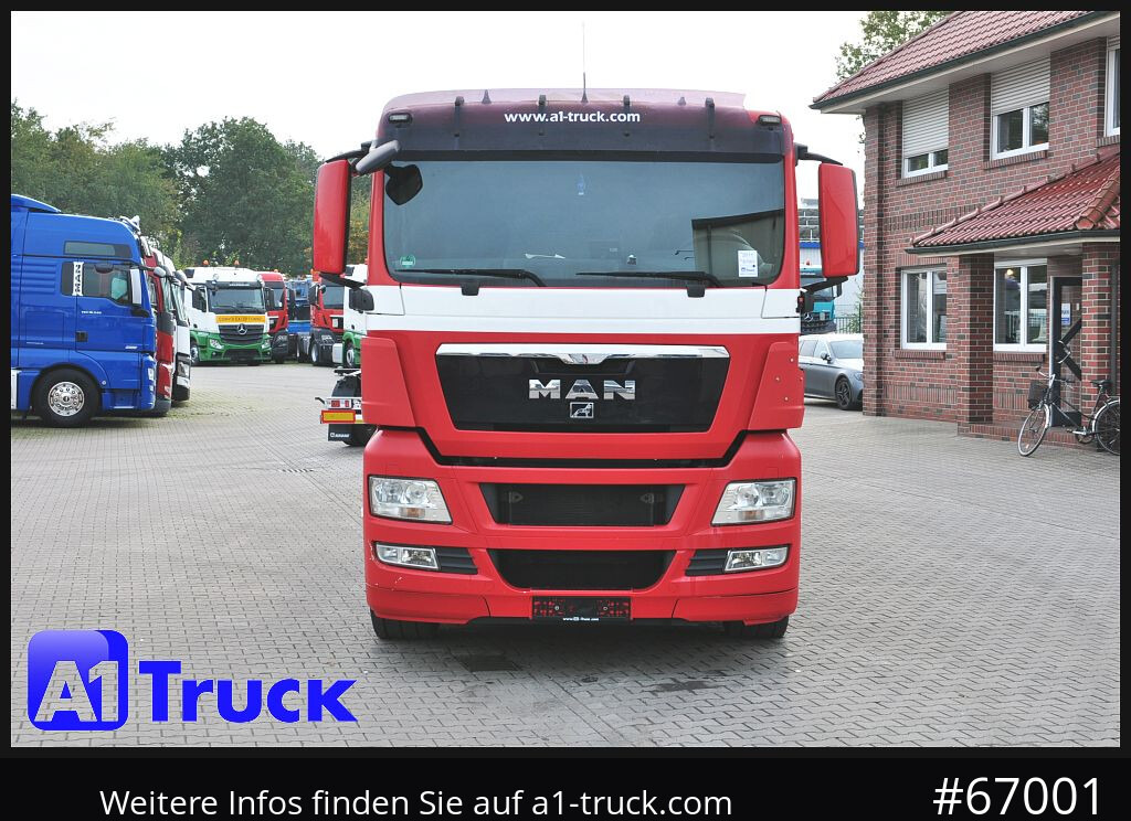 Камион с кран, Бордови камион MAN TGX 26.400, Hiab Kran, Lenk-Liftachse,: снимка 12