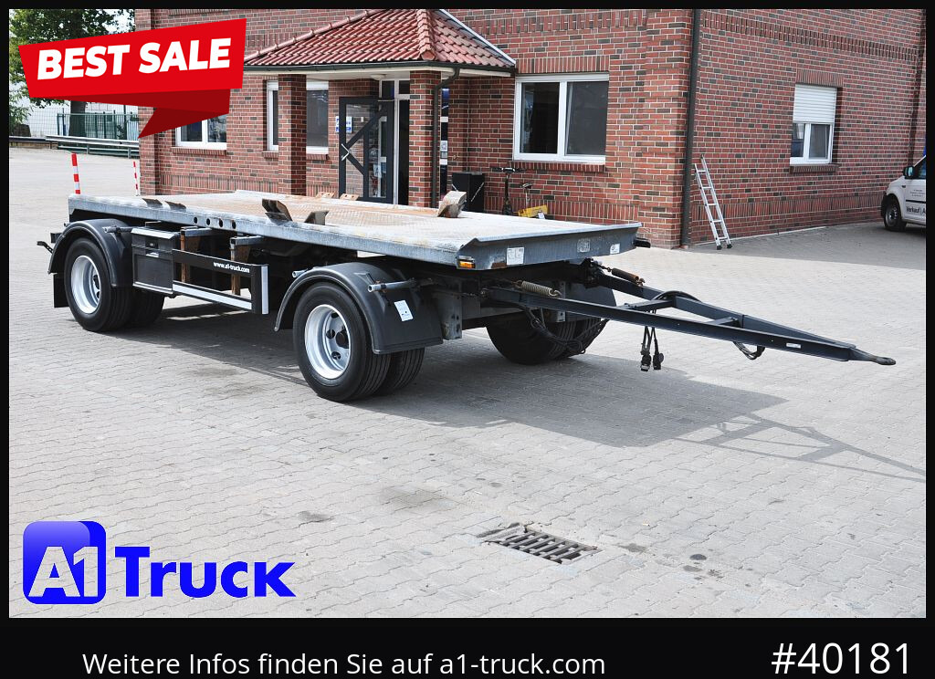 MEILLER HKM, HMA f Absetzcontainer, BPW verzinkt, Luft - Мултилифт/ Лифтдъмпер ремарке: снимка 1 MEILLER HKM, HMA f Absetzcontainer, BPW verzinkt, Luft - Мултилифт/ Лифтдъмпер ремарке: снимка 1