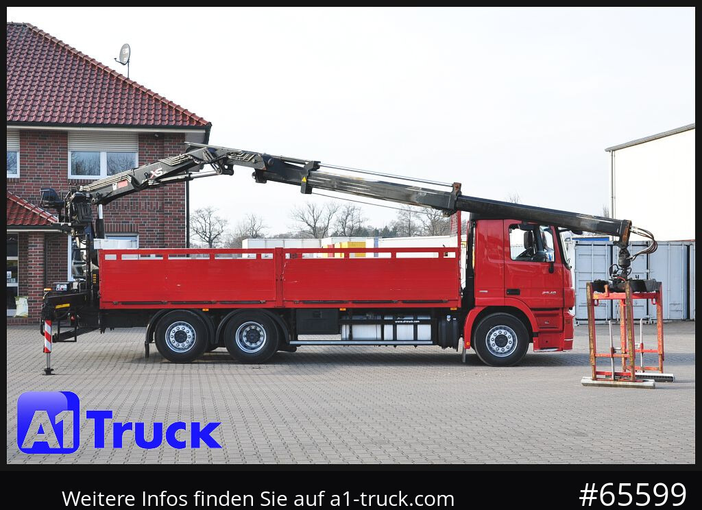 Лизинг на MERCEDES-BENZ Actros 2546 MP 3, HIAB Kran, Lift-Lenkachse, MERCEDES-BENZ Actros 2546 MP 3, HIAB Kran, Lift-Lenkachse,: снимка 7