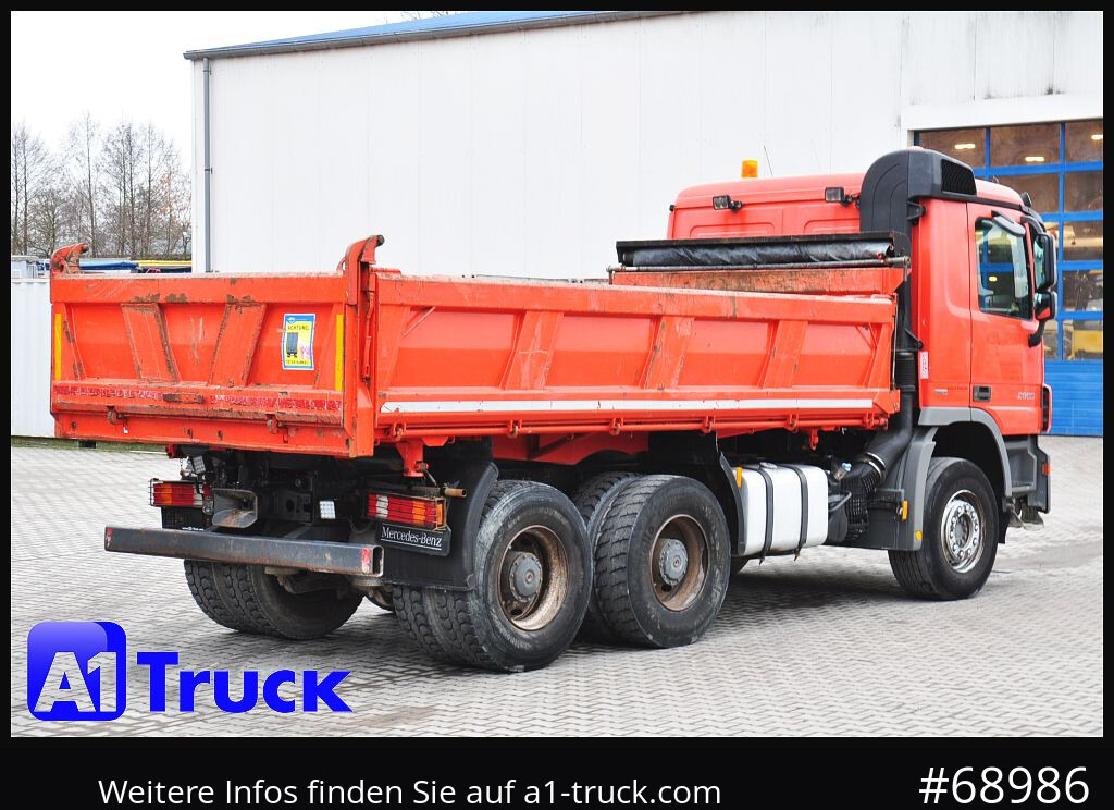 Самосвал камион MERCEDES-BENZ Actros 2655 ,V8, 6x4  Meiller Klima , EPS: снимка 8