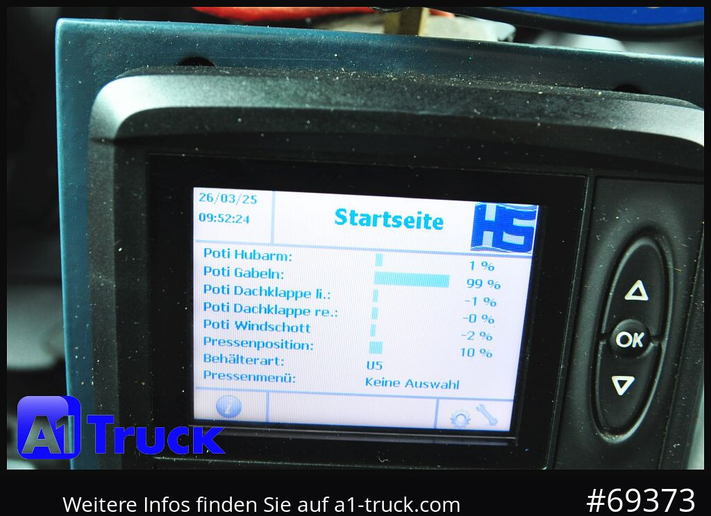 MERCEDES-BENZ Antos 2533, HS Millenium XXL37 Überkopflader, - Боклукчийска кола: снимка 5 MERCEDES-BENZ Antos 2533, HS Millenium XXL37 Überkopflader, - Боклукчийска кола: снимка 5