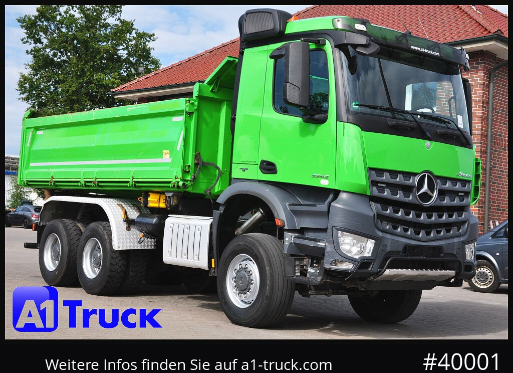 MERCEDES-BENZ Arcos 3342 BB, 6X6 Meiller Bordmatik - Самосвал камион: снимка 1 MERCEDES-BENZ Arcos 3342 BB, 6X6 Meiller Bordmatik - Самосвал камион: снимка 1