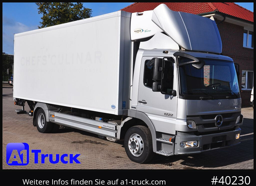 MERCEDES-BENZ Atego 1222, Kühlkoffer, Carrier Supra 1150 Mt, LBW - Рефрижератор камион: снимка 1 MERCEDES-BENZ Atego 1222, Kühlkoffer, Carrier Supra 1150 Mt, LBW - Рефрижератор камион: снимка 1