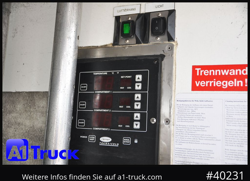 MERCEDES-BENZ Atego 1222, Kühlkoffer, Carrier Supra 850 Mt, LBW - Рефрижератор камион: снимка 2 MERCEDES-BENZ Atego 1222, Kühlkoffer, Carrier Supra 850 Mt, LBW - Рефрижератор камион: снимка 2