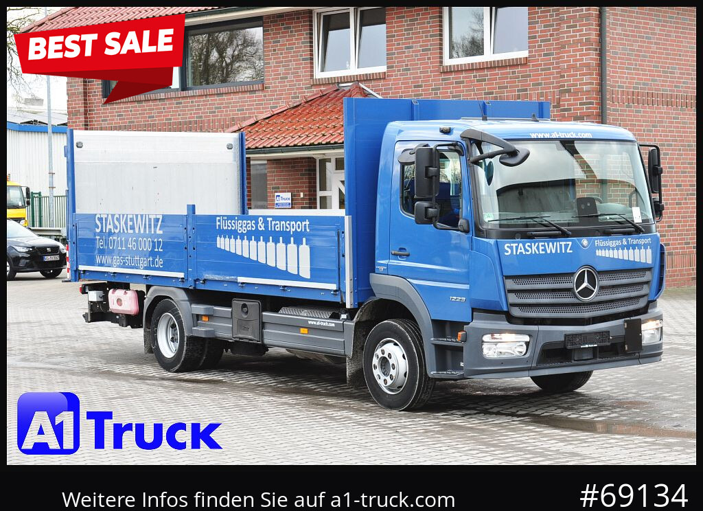 Бордови камион MERCEDES-BENZ Atego 1223 BL,LBW 1.5t. E6, Airbag,: снимка 1