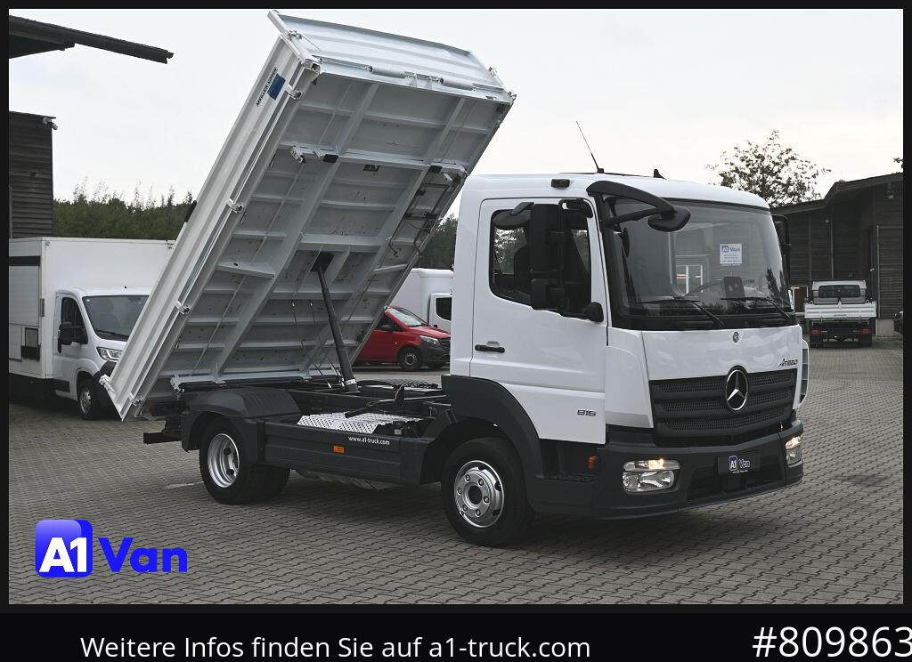 MERCEDES-BENZ Atego 816 Kipper, Ahk,Klima, Meiller, 3-Sitzer - Самосвал камион: снимка 1 MERCEDES-BENZ Atego 816 Kipper, Ahk,Klima, Meiller, 3-Sitzer - Самосвал камион: снимка 1
