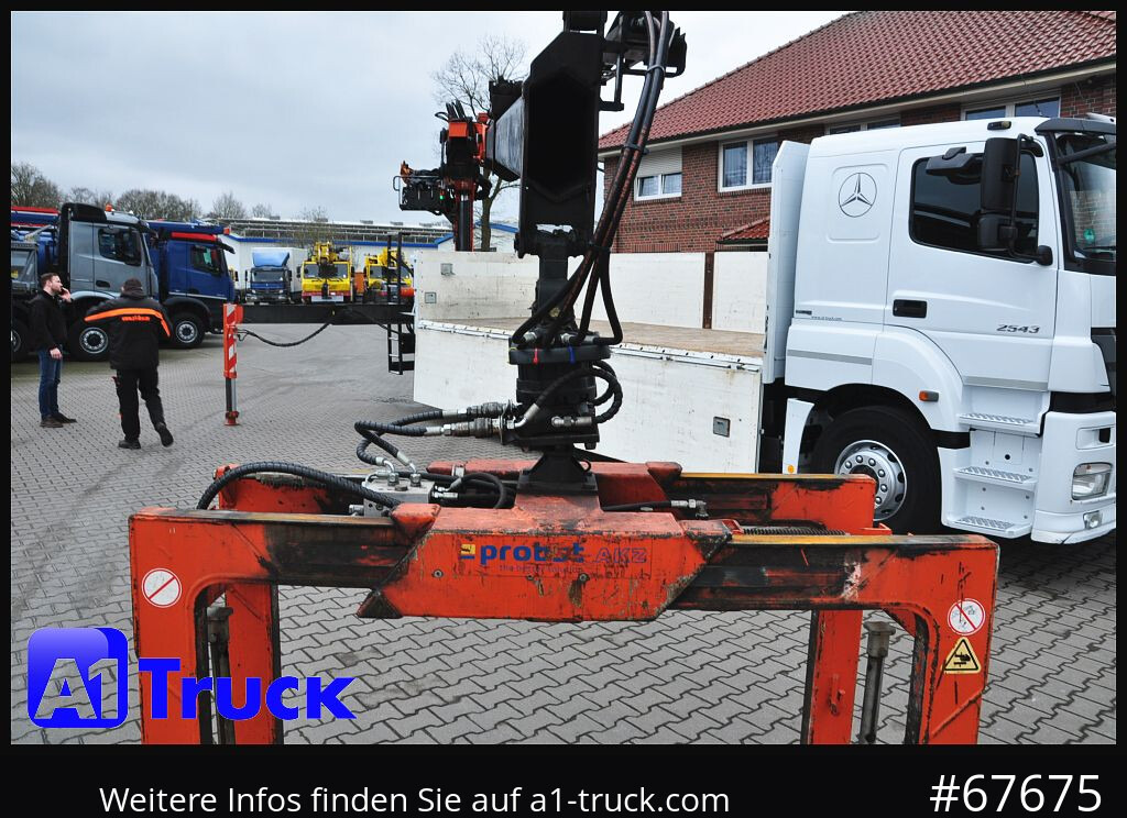 MERCEDES-BENZ Axor 2543, Atlas 170.2 Kran, Lift-Lenkachse, - Камион с кран, Бордови камион: снимка 3 MERCEDES-BENZ Axor 2543, Atlas 170.2 Kran, Lift-Lenkachse, - Камион с кран, Бордови камион: снимка 3