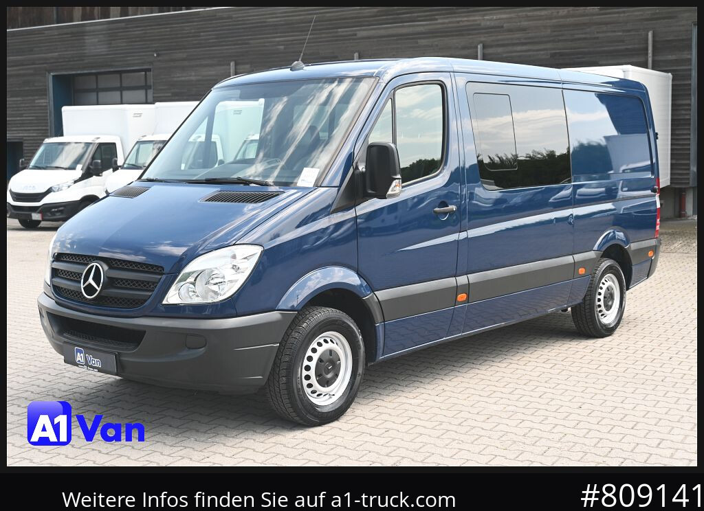 Товарен бус, Бус с двойна кабина MERCEDES-BENZ Sprinter 313 CDI Kasten, Klima,: снимка 13