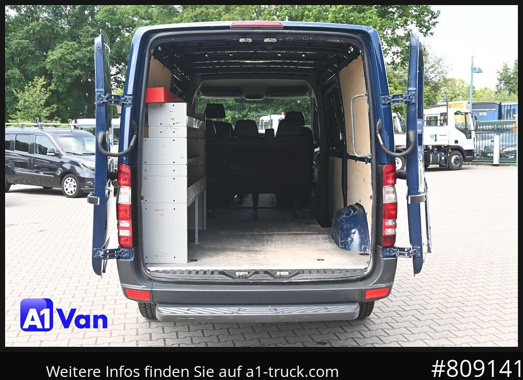 Товарен бус, Бус с двойна кабина MERCEDES-BENZ Sprinter 313 CDI Kasten, Klima,: снимка 15