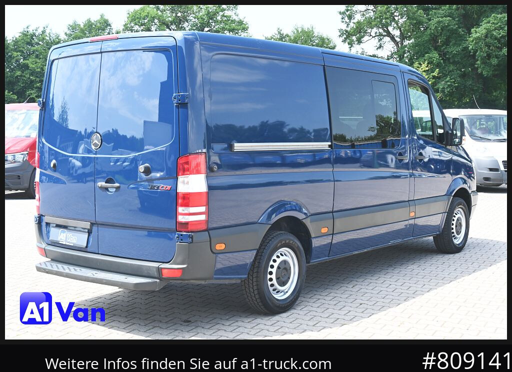 Товарен бус, Бус с двойна кабина MERCEDES-BENZ Sprinter 313 CDI Kasten, Klima,: снимка 9