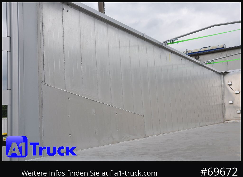 REISCH RHKS, Alu-Kippmulde 50m³, NEU Kombitüren, Alufelgen, Liftachse, - Самосвал полуремарке: снимка 2 REISCH RHKS, Alu-Kippmulde 50m³, NEU Kombitüren, Alufelgen, Liftachse, - Самосвал полуремарке: снимка 2