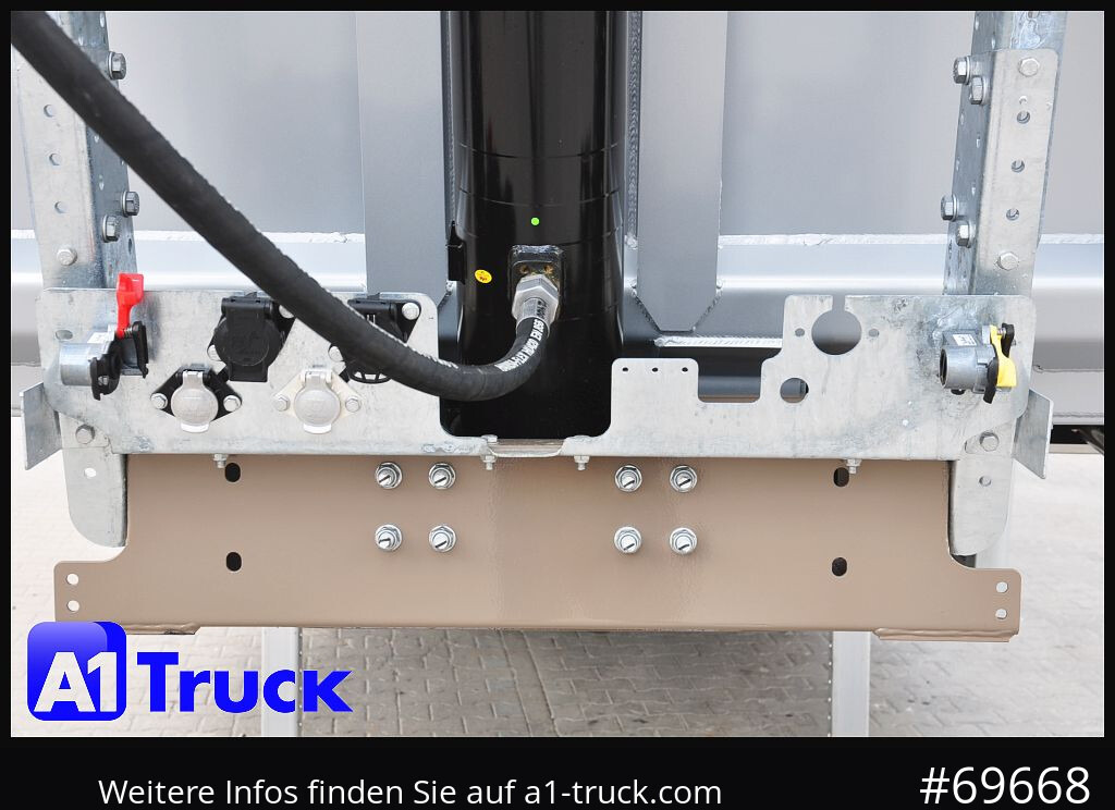 REISCH RHKS, Alu-Kippmulde 50m³, NEU Kombitüren, Alufelgen, Liftachse, - Самосвал полуремарке: снимка 4 REISCH RHKS, Alu-Kippmulde 50m³, NEU Kombitüren, Alufelgen, Liftachse, - Самосвал полуремарке: снимка 4