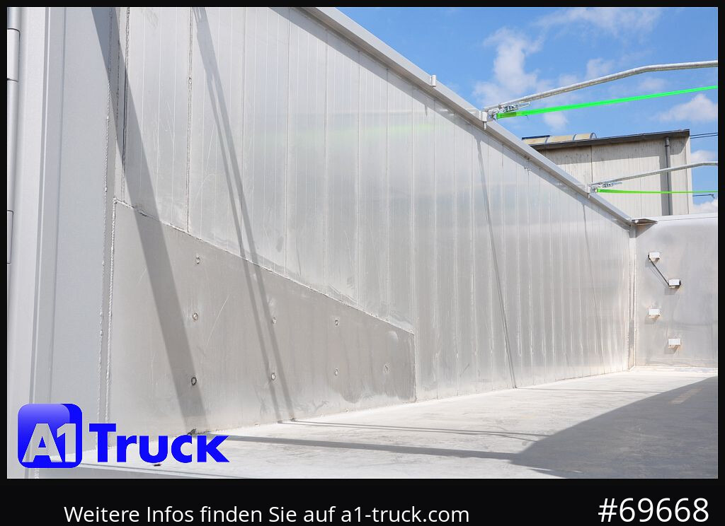 REISCH RHKS, Alu-Kippmulde 50m³, NEU Kombitüren, Alufelgen, Liftachse, - Самосвал полуремарке: снимка 2 REISCH RHKS, Alu-Kippmulde 50m³, NEU Kombitüren, Alufelgen, Liftachse, - Самосвал полуремарке: снимка 2