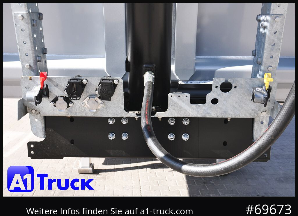 REISCH RHKS, Alu-Kippmulde 54m³, Kombitüren, Alufelgen, Liftachse, - Самосвал полуремарке: снимка 5 REISCH RHKS, Alu-Kippmulde 54m³, Kombitüren, Alufelgen, Liftachse, - Самосвал полуремарке: снимка 5