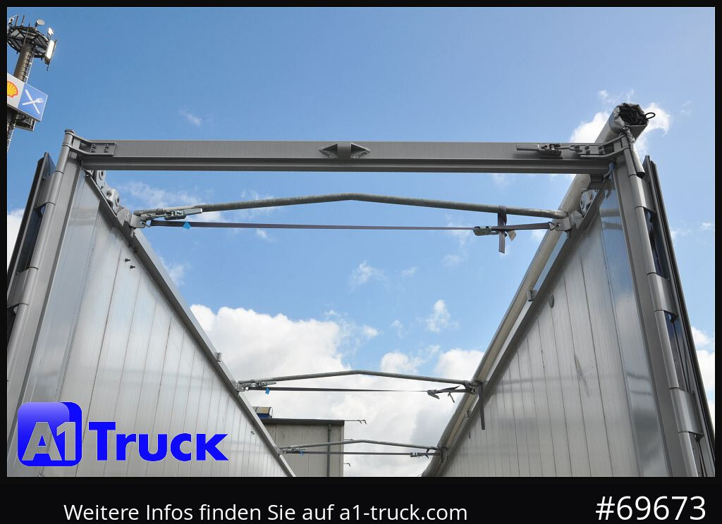 REISCH RHKS, Alu-Kippmulde 54m³, Kombitüren, Alufelgen, Liftachse, - Самосвал полуремарке: снимка 3 REISCH RHKS, Alu-Kippmulde 54m³, Kombitüren, Alufelgen, Liftachse, - Самосвал полуремарке: снимка 3