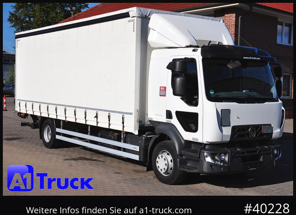 RENAULT D 280, 4x2, Ladebordwand, LBW, TÜV 06/2026 - Камион с брезент: снимка 1 RENAULT D 280, 4x2, Ladebordwand, LBW, TÜV 06/2026 - Камион с брезент: снимка 1
