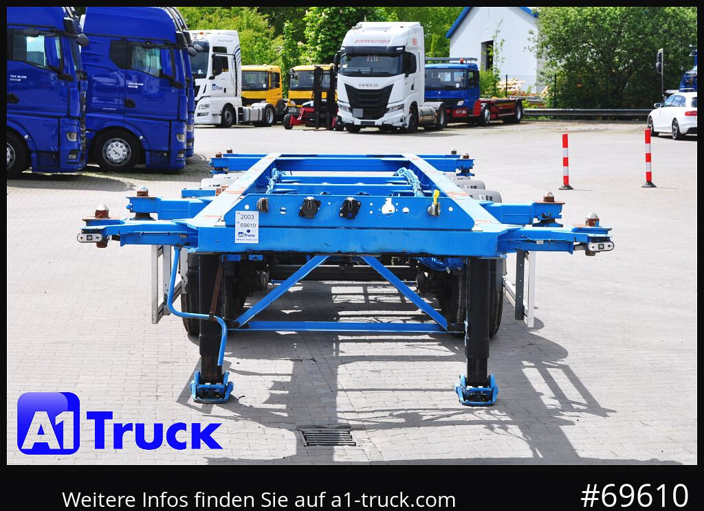 ROHR ADR, Alufelgen, 20- 30 Fuss Container - Контейнеровоз/ Сменна каросерия полуремарке: снимка 2 ROHR ADR, Alufelgen, 20- 30 Fuss Container - Контейнеровоз/ Сменна каросерия полуремарке: снимка 2