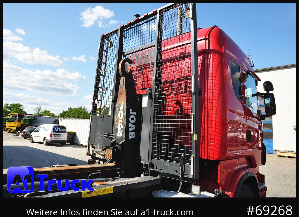 SCANIA R480, Abrollkipper Joab, 8x4, Lift-Lenkachse, - Мултилифт с кука камион: снимка 4 SCANIA R480, Abrollkipper Joab, 8x4, Lift-Lenkachse, - Мултилифт с кука камион: снимка 4