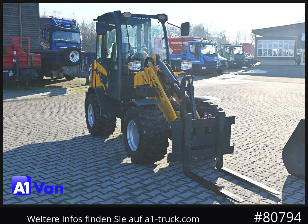 Колесен товарач SCHAEFFER Schäffer 2445S Hoflader, Gabel, 127 Bstd.: снимка 8