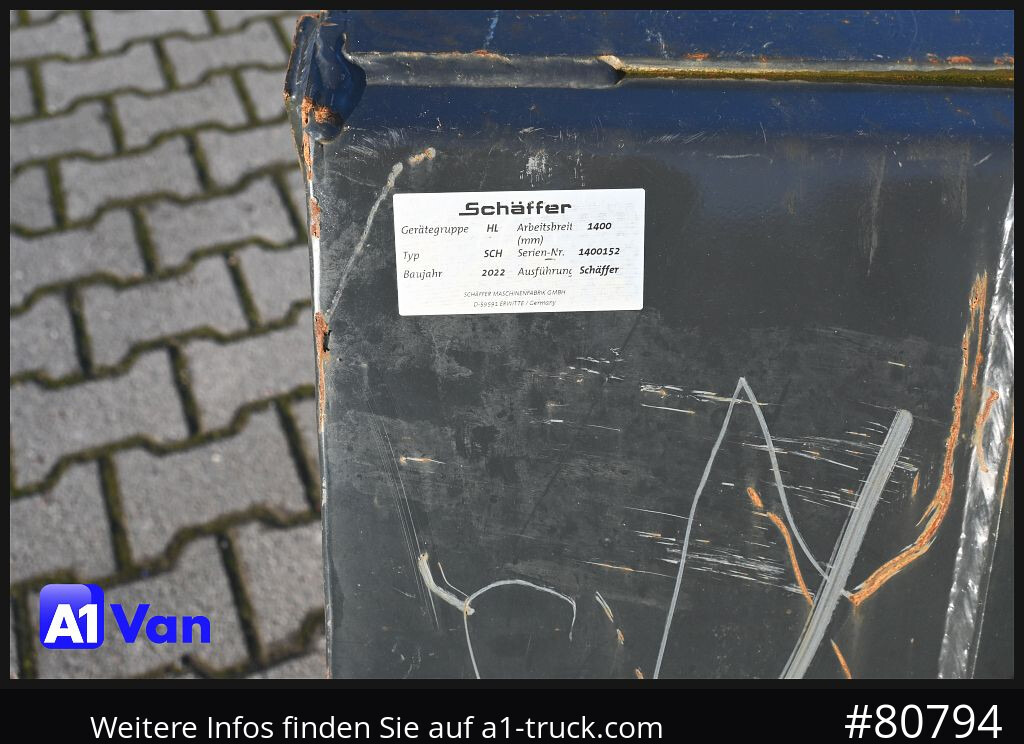 Колесен товарач SCHAEFFER Schäffer 2445S Hoflader, Gabel, 127 Bstd.: снимка 15